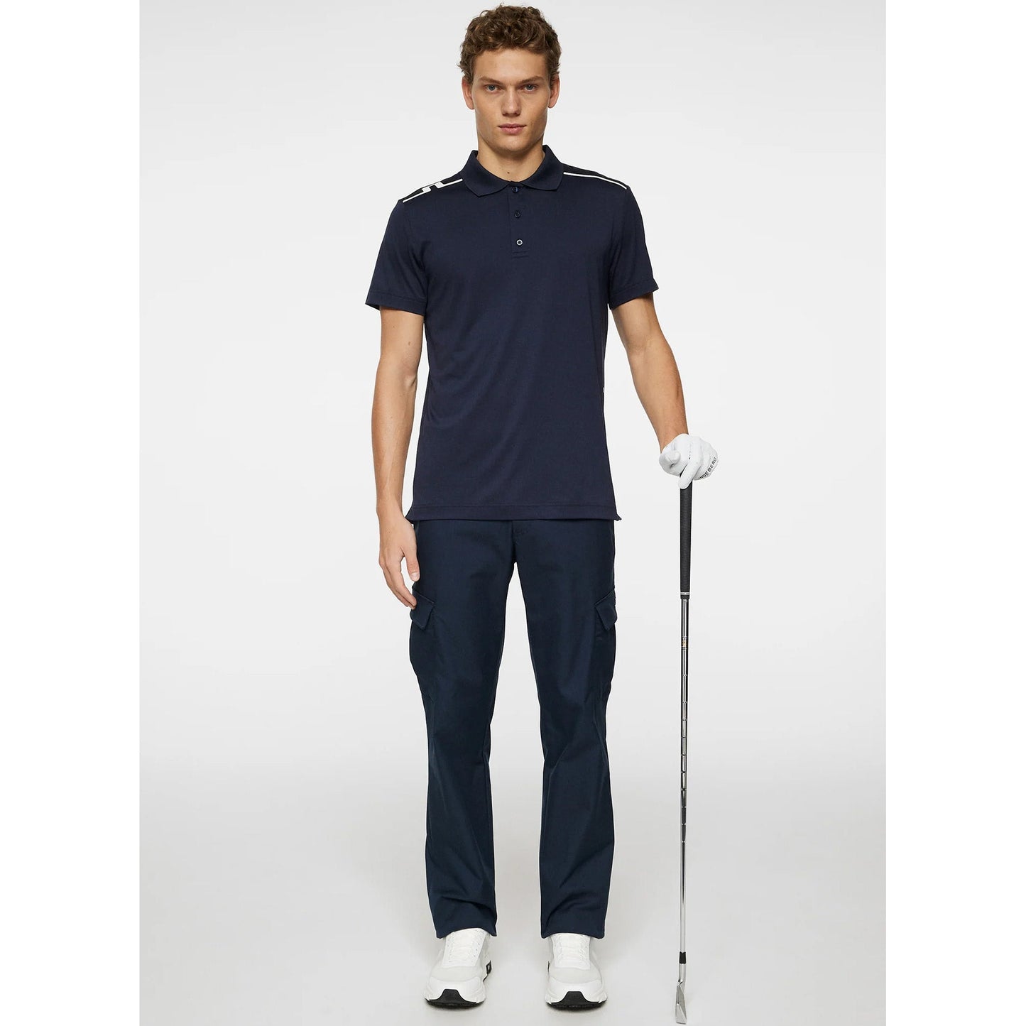 J.Lindeberg Lionel Polo Golf Shirt - JL Navy
