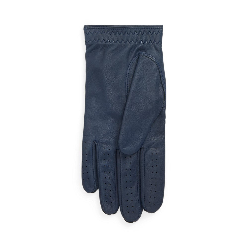 RLX Ralph Lauren Performance Cabretta Leather Golf Glove Left - Refined Navy
