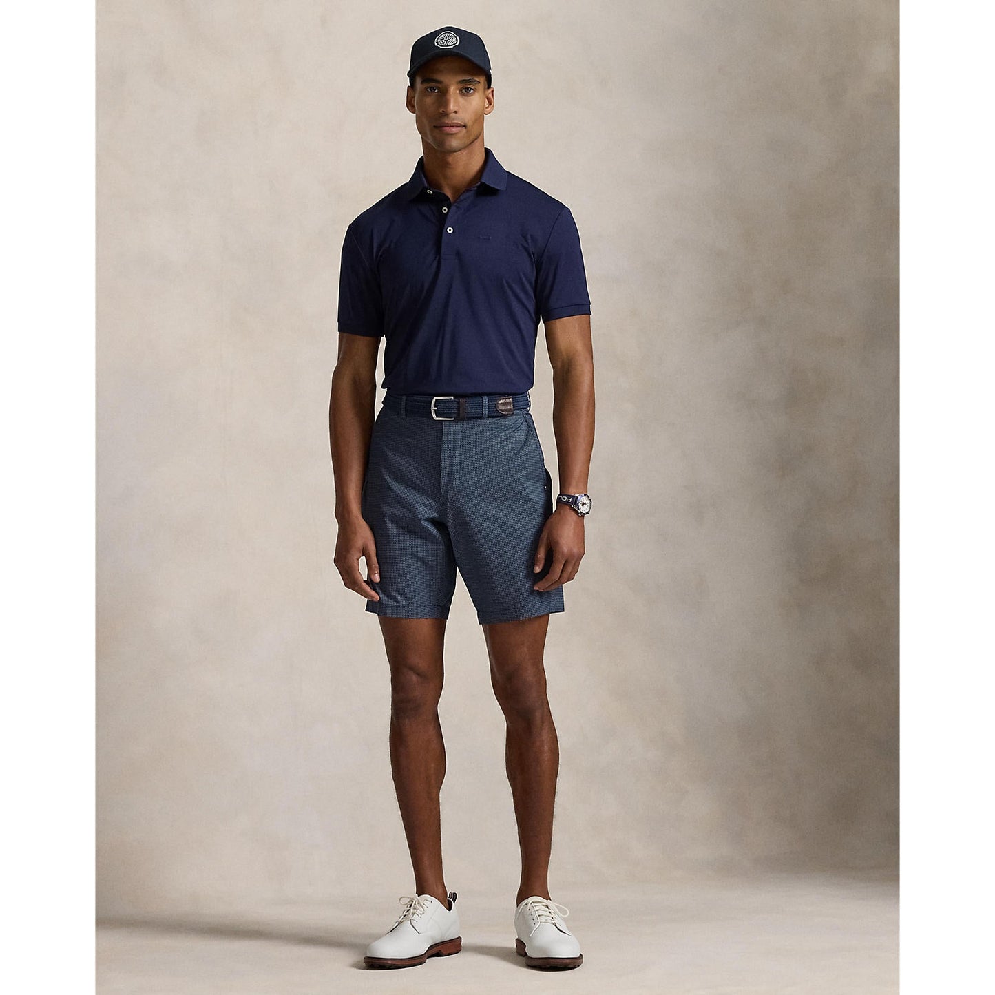 RLX Ralph Lauren Lightweight Airflow Jersey Golf Polo Shirt - Refined Navy