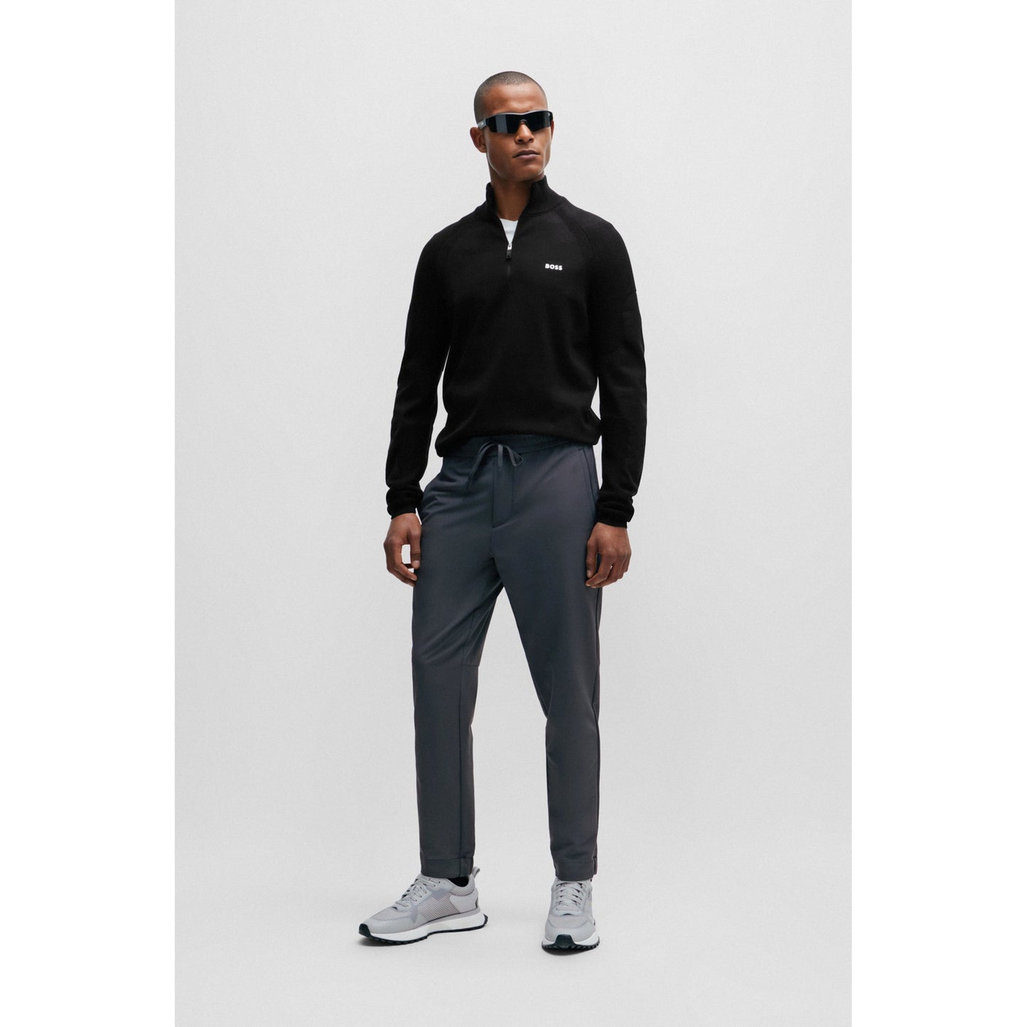 BOSS Perform-X 1/4 Zip Pullover - Black
