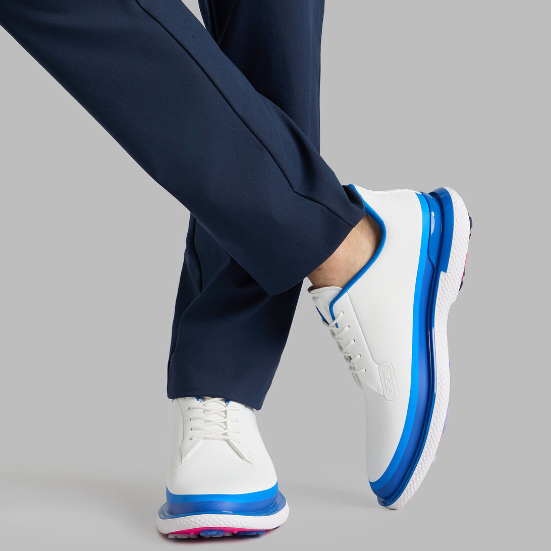 G/Fore Gallivan2r Tuxedo Golf Shoes - Snow/Lisbon