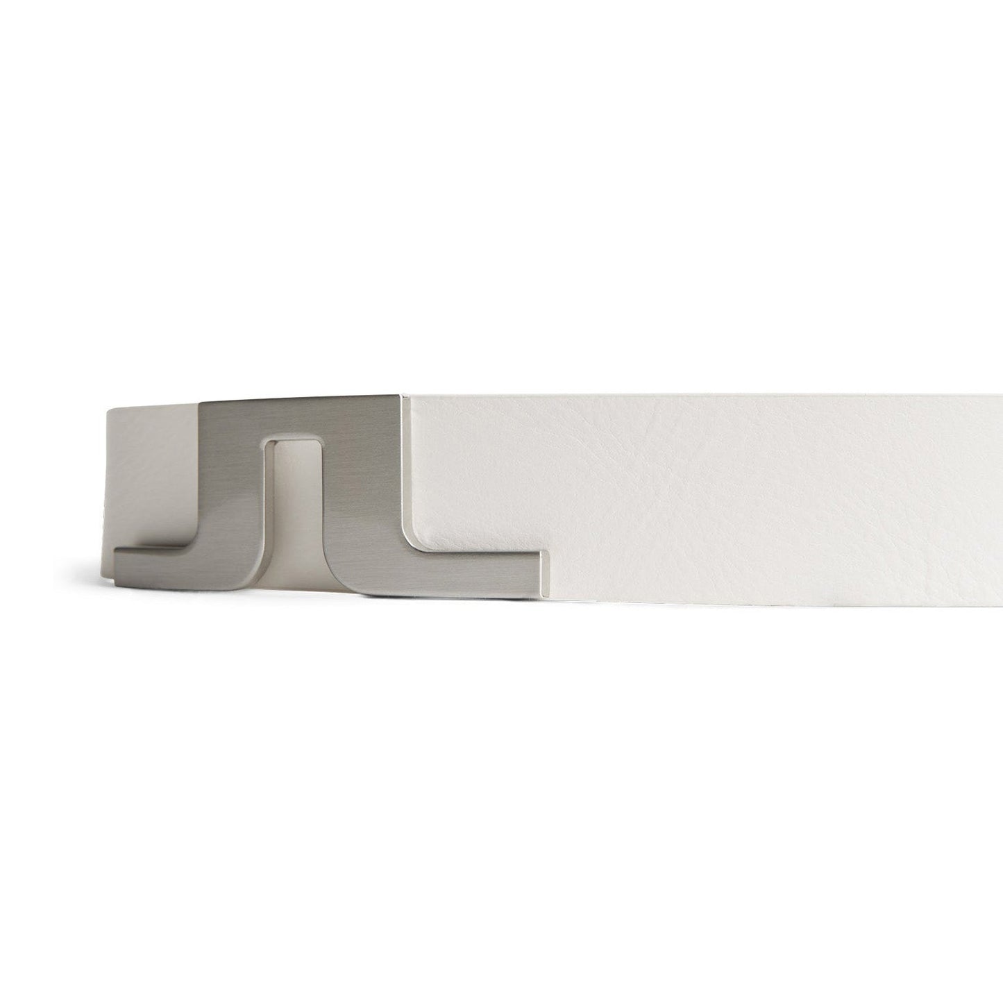 J.Lindeberg Bridger Leather Belt - White