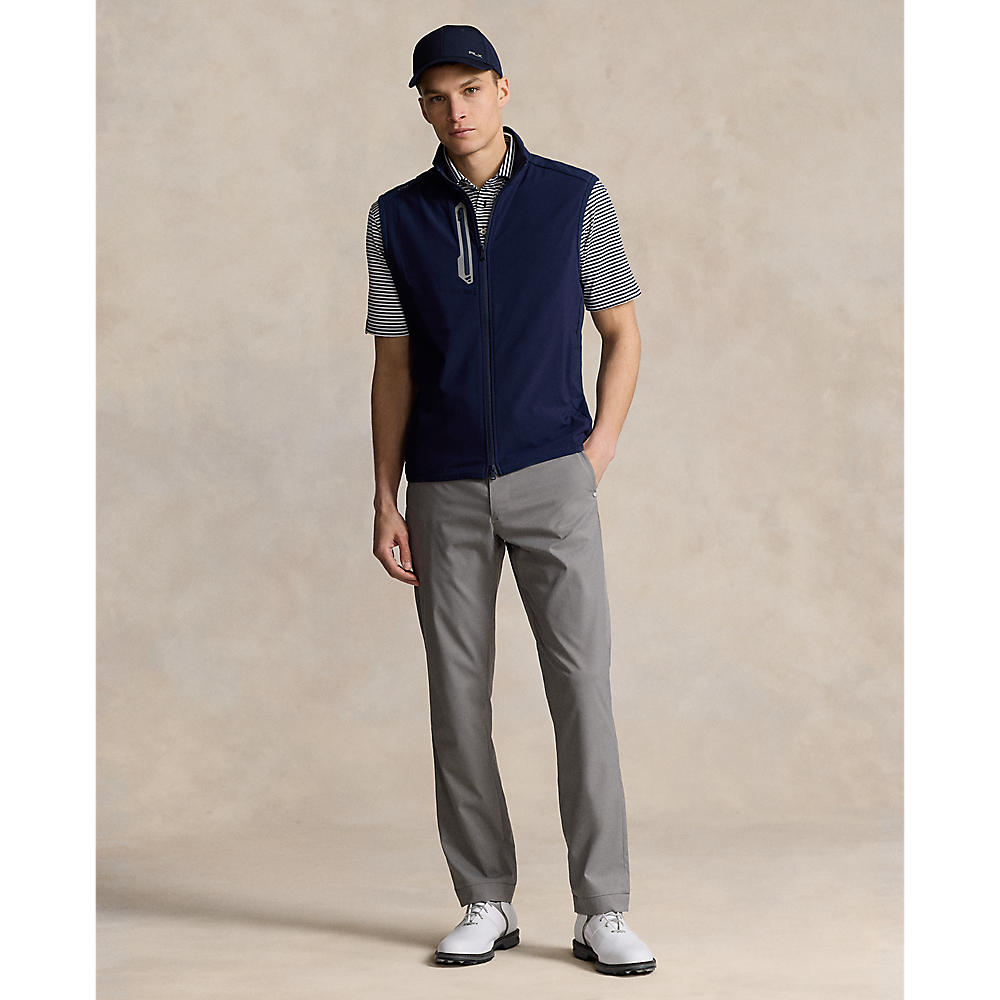 RLX Ralph Lauren Panelled Stretch Terry Golf Vest - French Navy