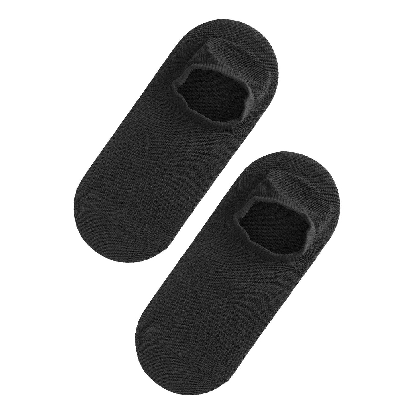 Rohnisch Women's 2 Pack Functional No-Show Socks - Black