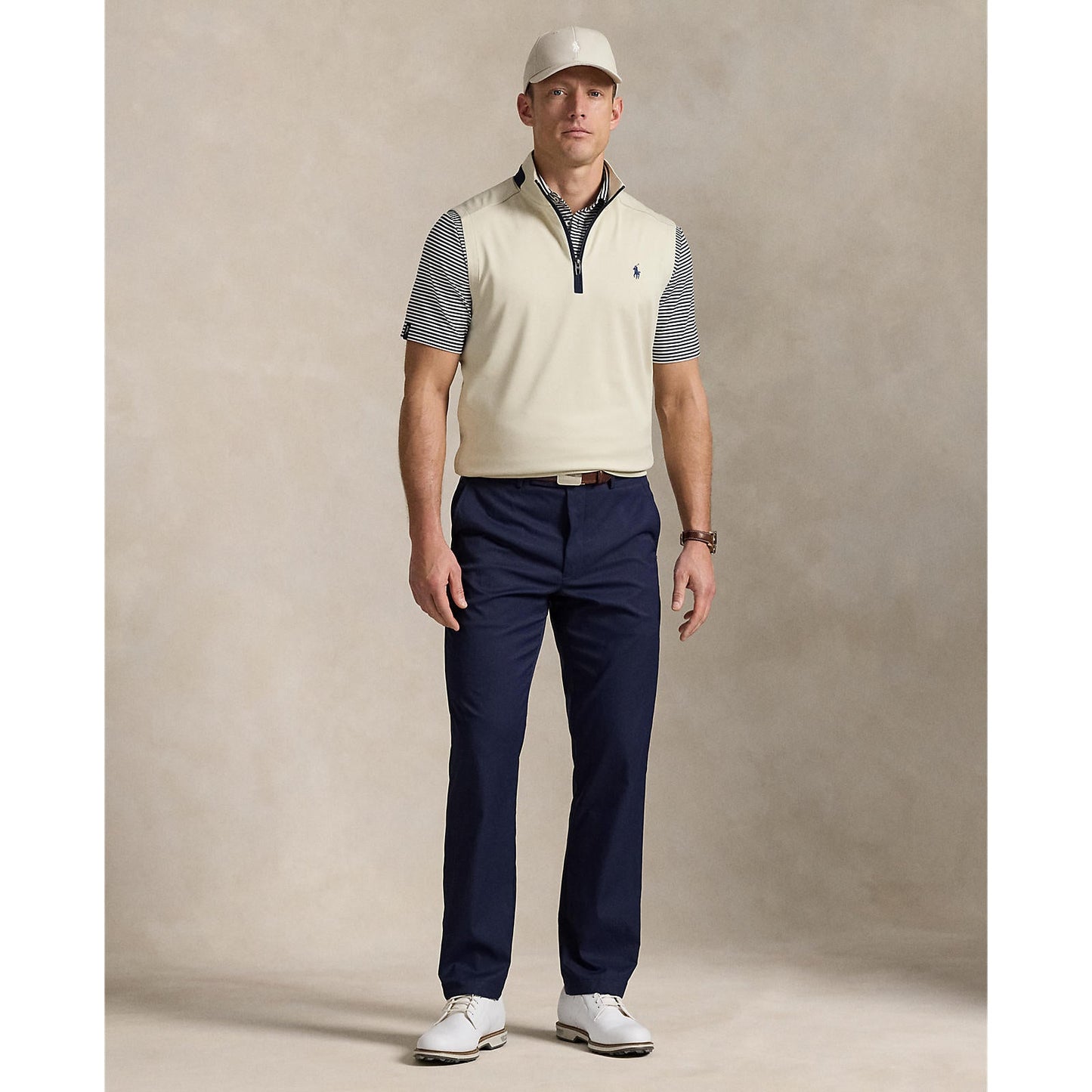 RLX Ralph Lauren Tailored Fit Performance Twill Golf Pants - Refined Navy