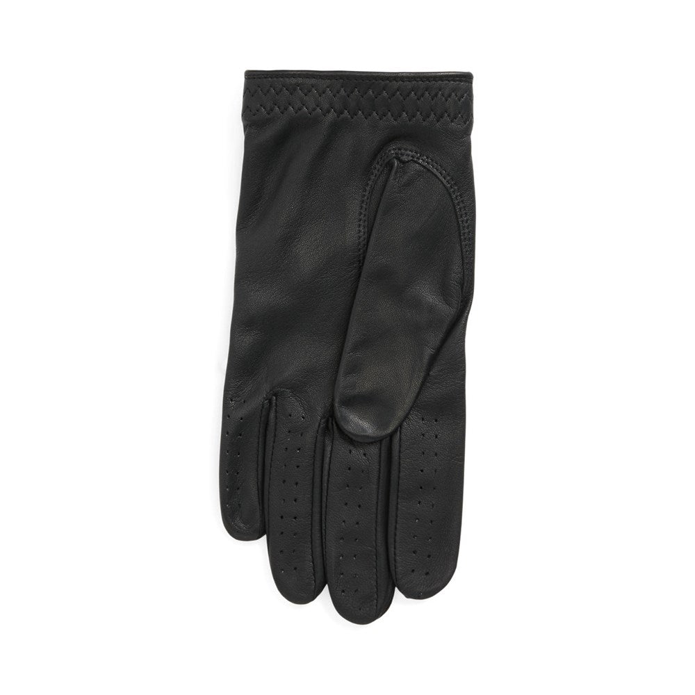RLX Ralph Lauren Performance Cabretta Leather Golf Glove Left - Black