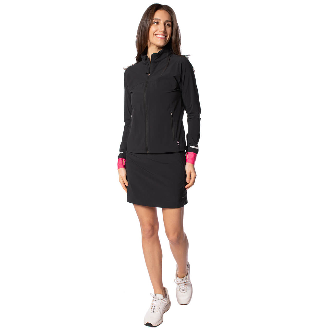 Golftini Women's Be An Athlete Golf Jacket - Black