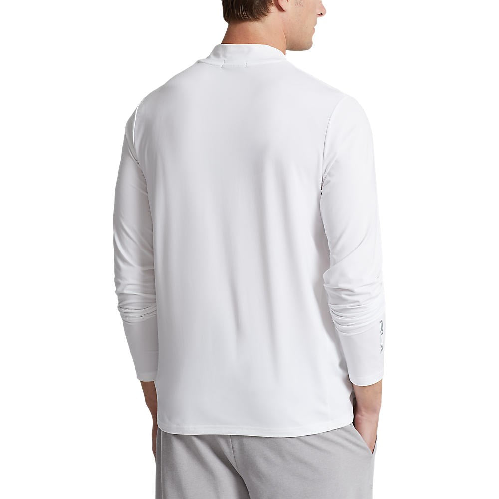 RLX Ralph Lauren Performance Mockneck Pullover - Pure White