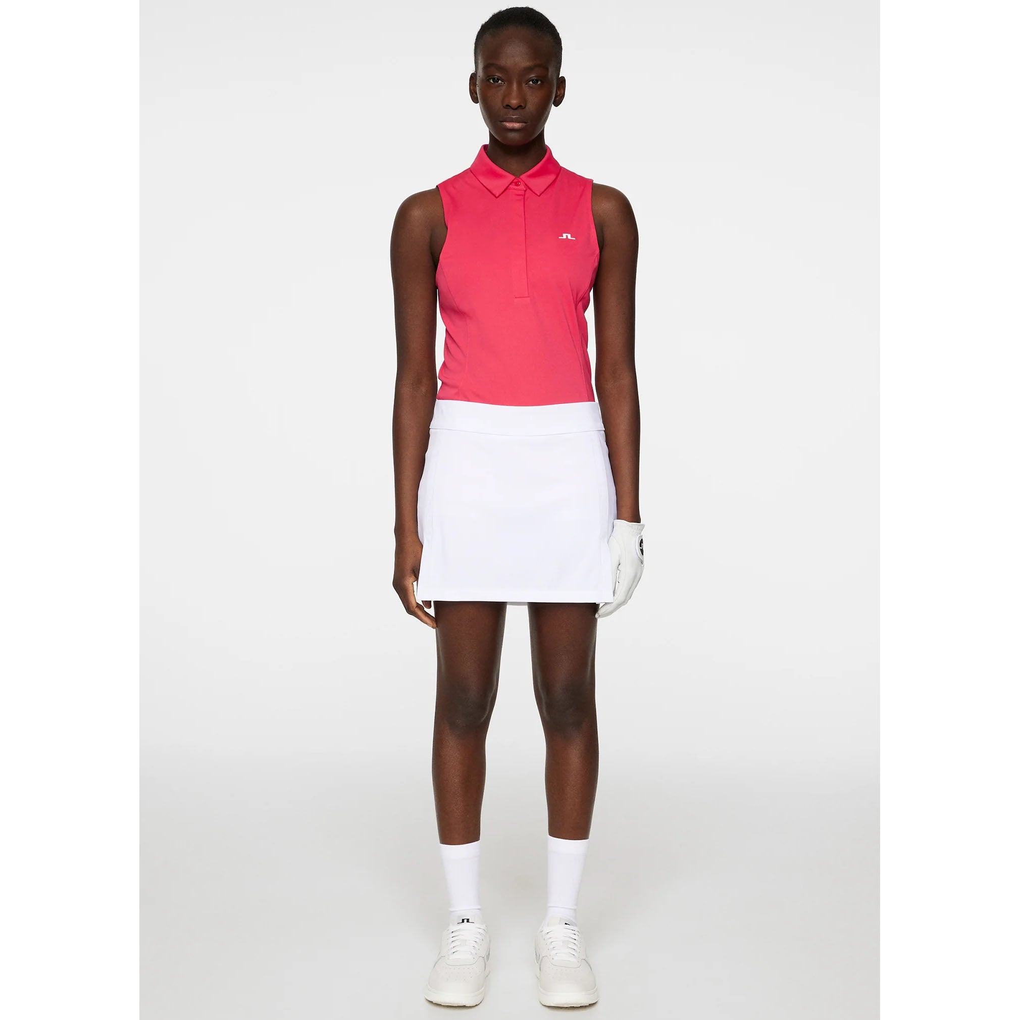 J.Lindeberg Women's Amelie Golf Skirt - White
