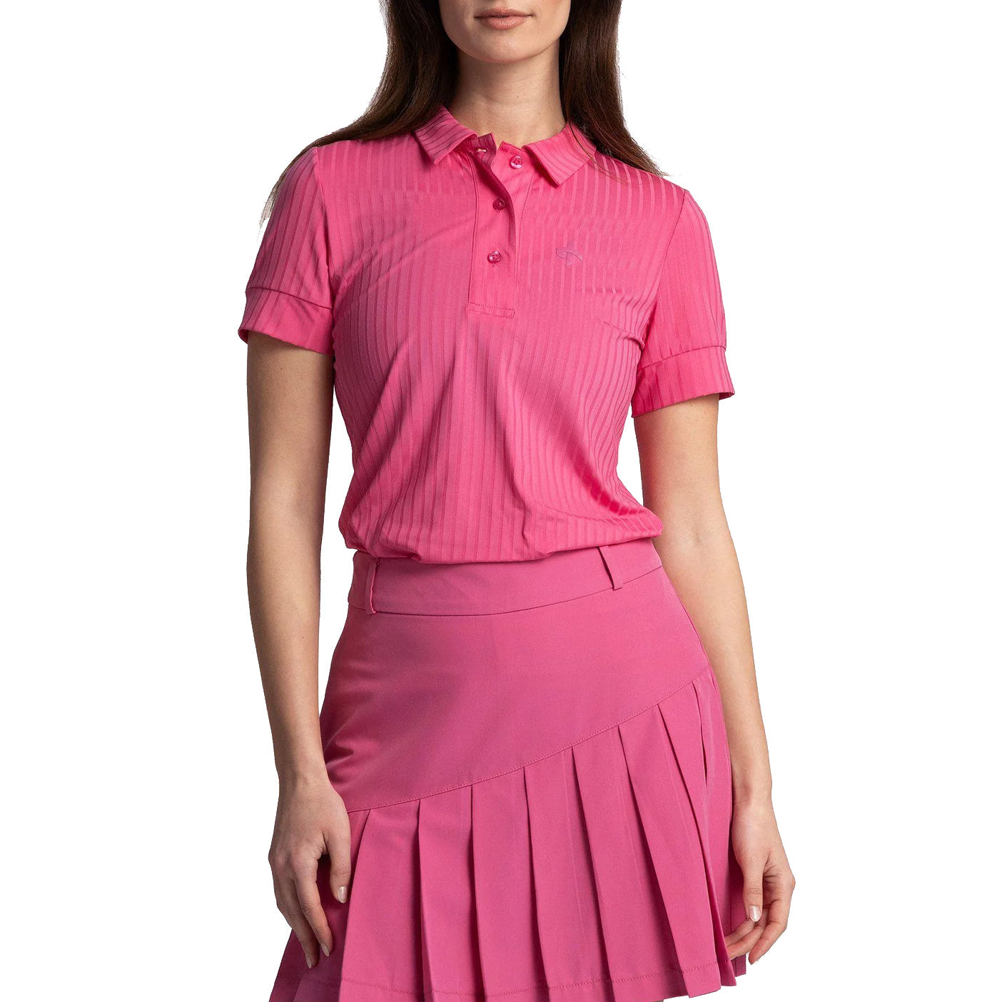 Cross Women's Axela Polo Golf Shirt - Raspberry Rose
