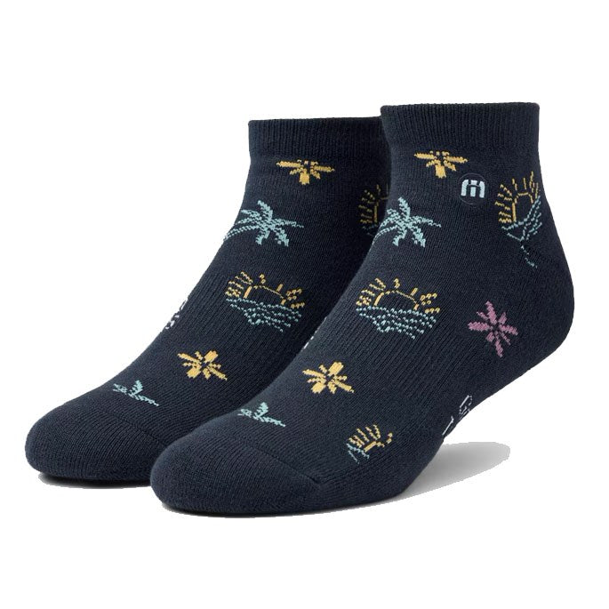 Travis Mathew Tropical Trek Ankle Socks - Total Eclipse-