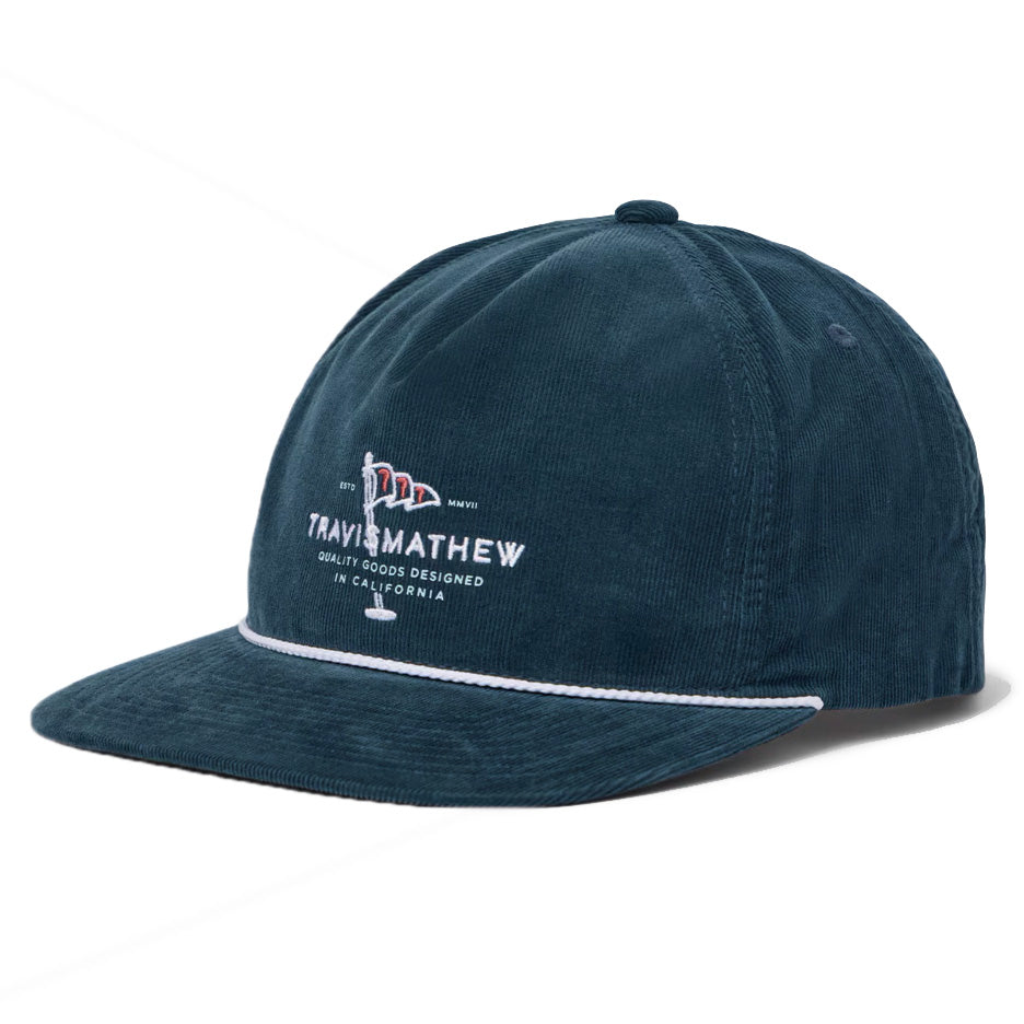 Travis Mathew One For The Money Snapback Cap - Mood Indigo/Vintage Indigo