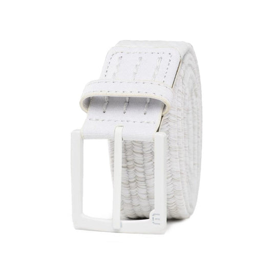 Travis Mathew Popsicle 2.0 Golf Belt -  White/ Micro Chip Heather Weave