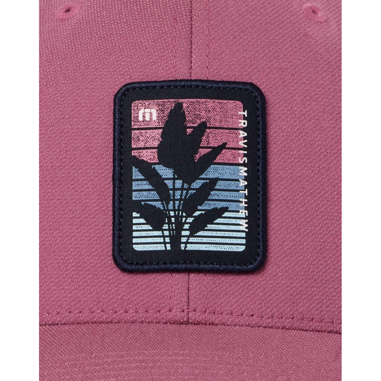 Travis Mathew No Schedule Snapback Cap - Rose Wine