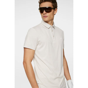 J.Lindeberg Bridge Polo Golf Shirt - Moonbeam