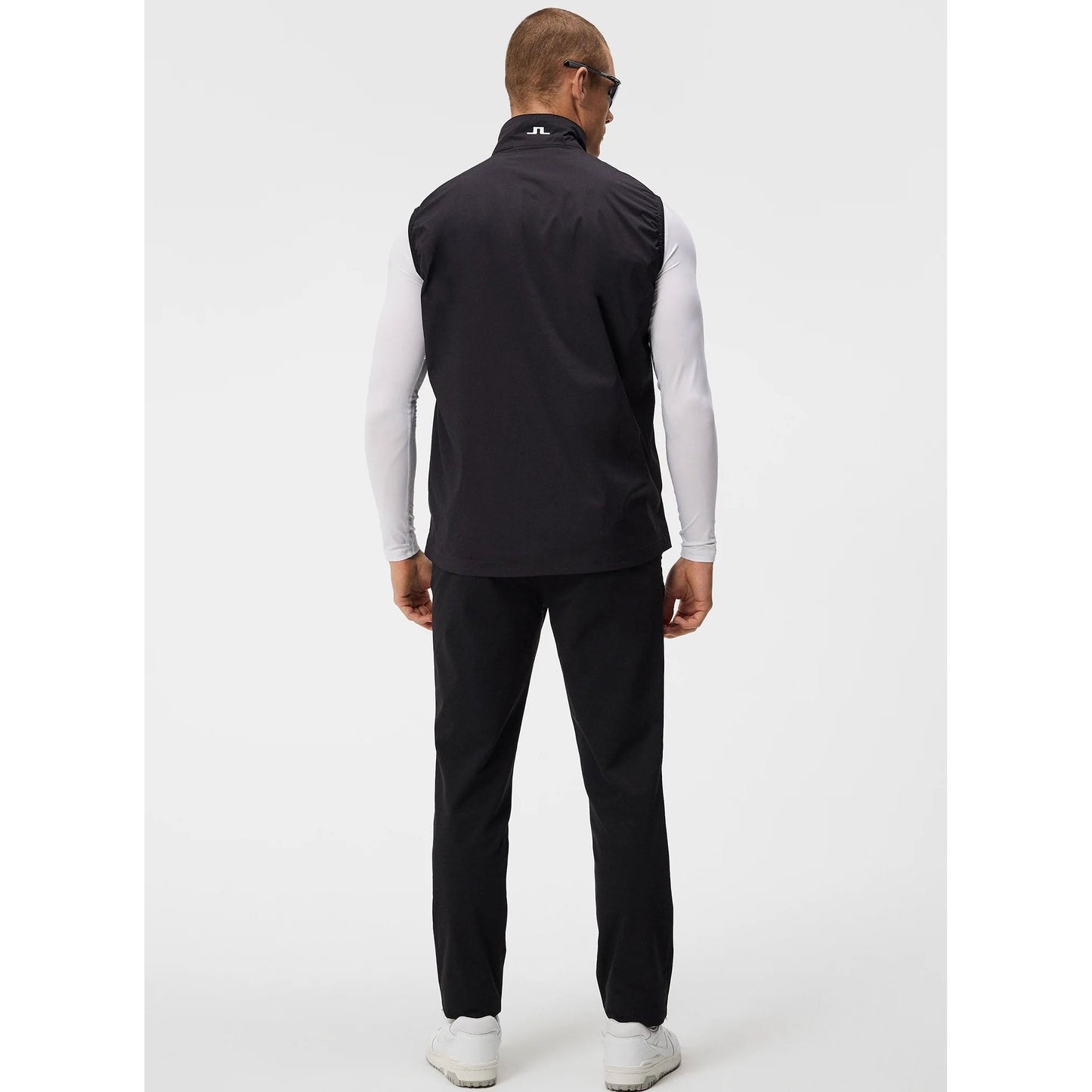 J.Lindeberg Ash Light Packable Golf Vest- Black