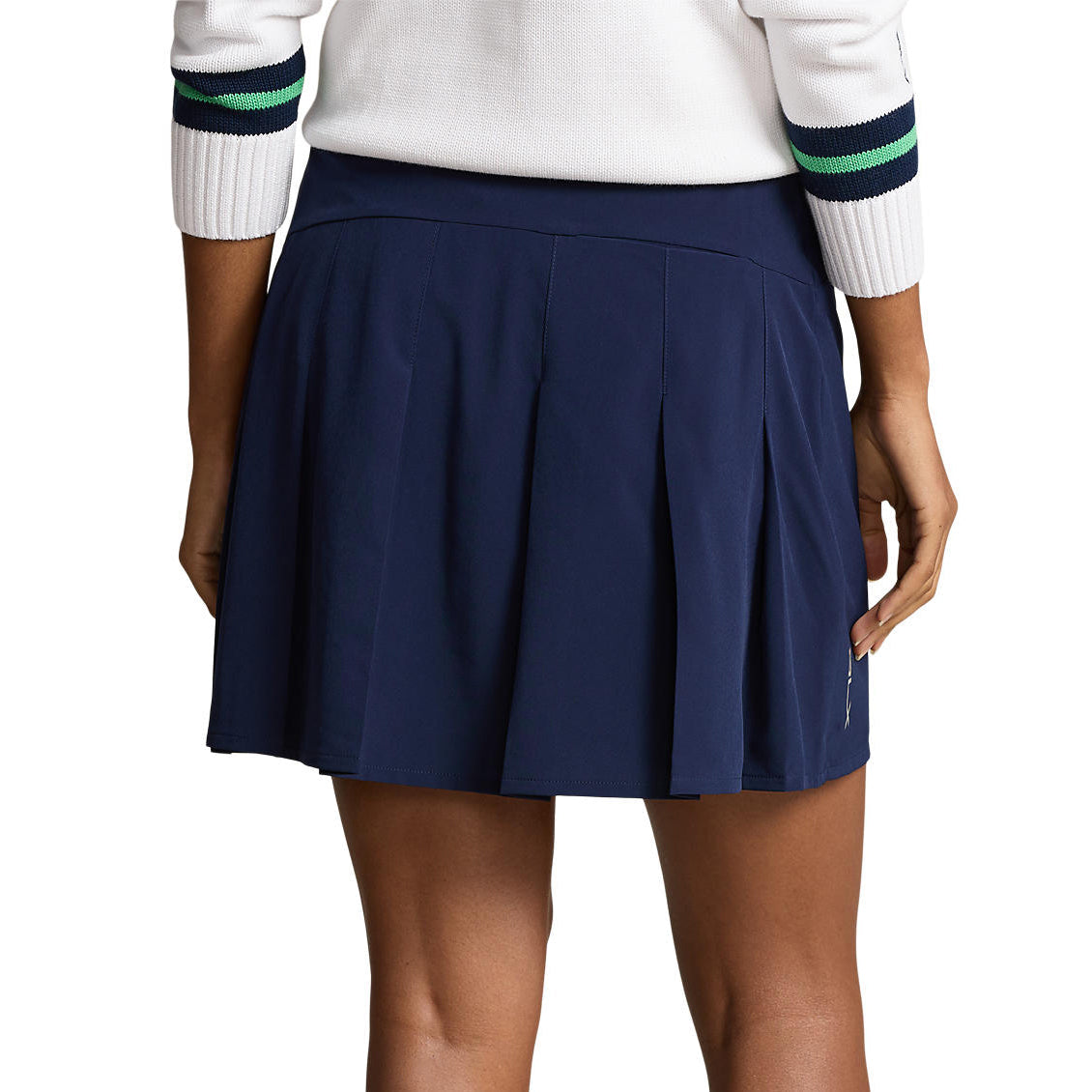 RLX Ralph Lauren Women's Pleated Aim Skort - French Navy