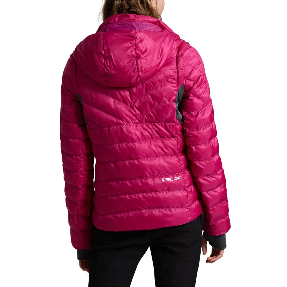 RLX Ralph Lauren Women's Basedown Quilted Full-Zip Jacket - Fuchsia Berry