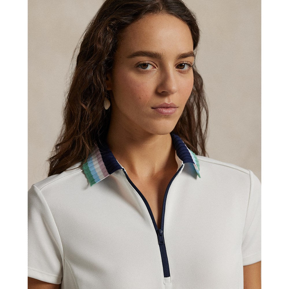 RLX Ralph Lauren Women's Knit Collar Dress - Ceramic White