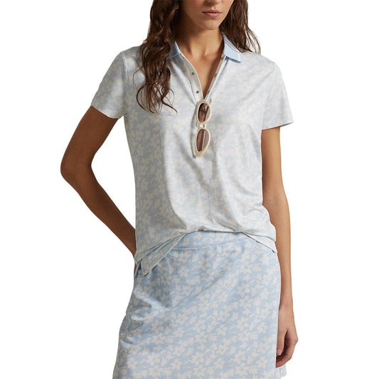 RLX Ralph Lauren Women's Printed Airflow Polo Shirt - Cold Spring Floral
