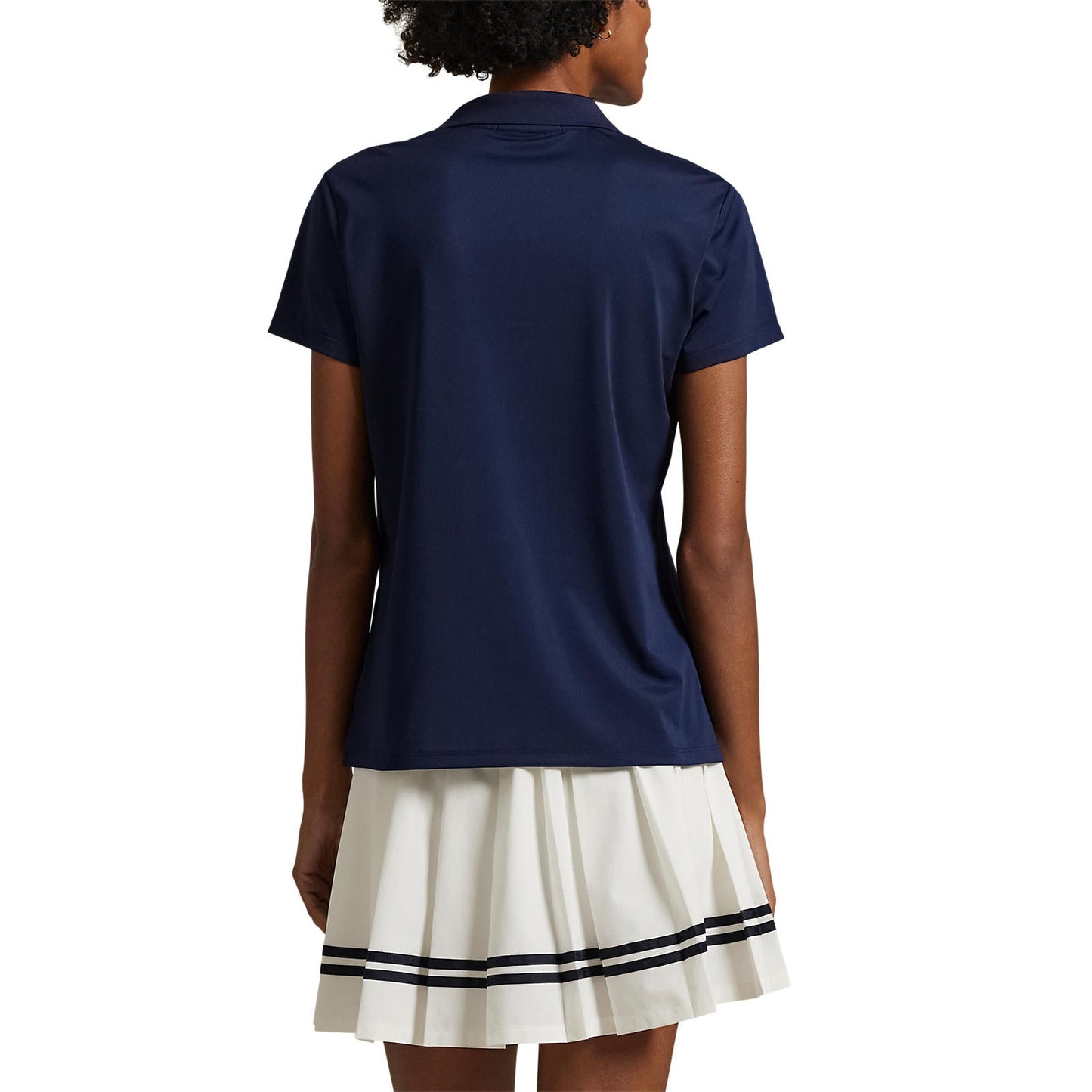 RLX Ralph Lauren Women's Tour Performance Golf Shirt - Navy