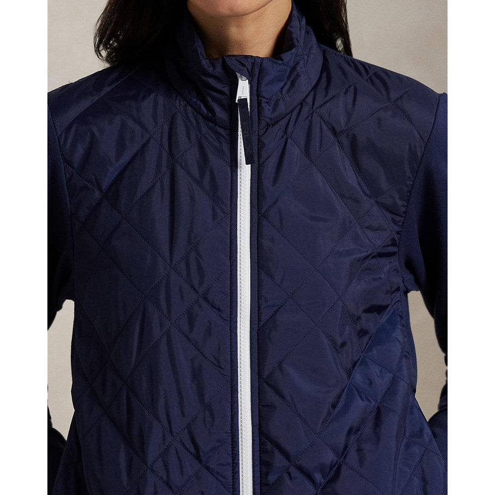 RLX Ralph Lauren Women's Quilted Hybrid Jacket - Refinded Navy