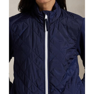 RLX Ralph Lauren Women's Quilted Hybrid Jacket - Refinded Navy