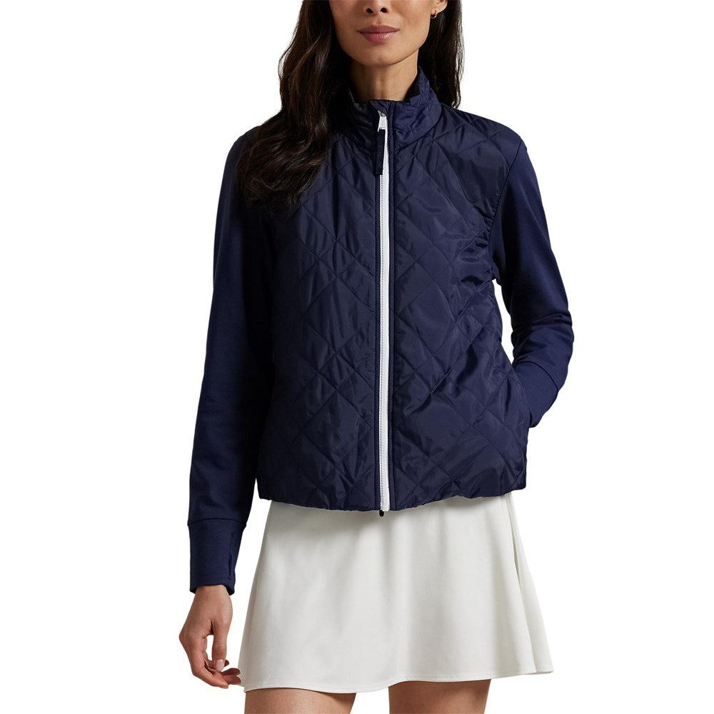RLX Ralph Lauren Women's Quilted Hybrid Jacket - Refinded Navy