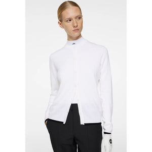 J.Lindeberg Women's Joanna Knitted Cardigan - White