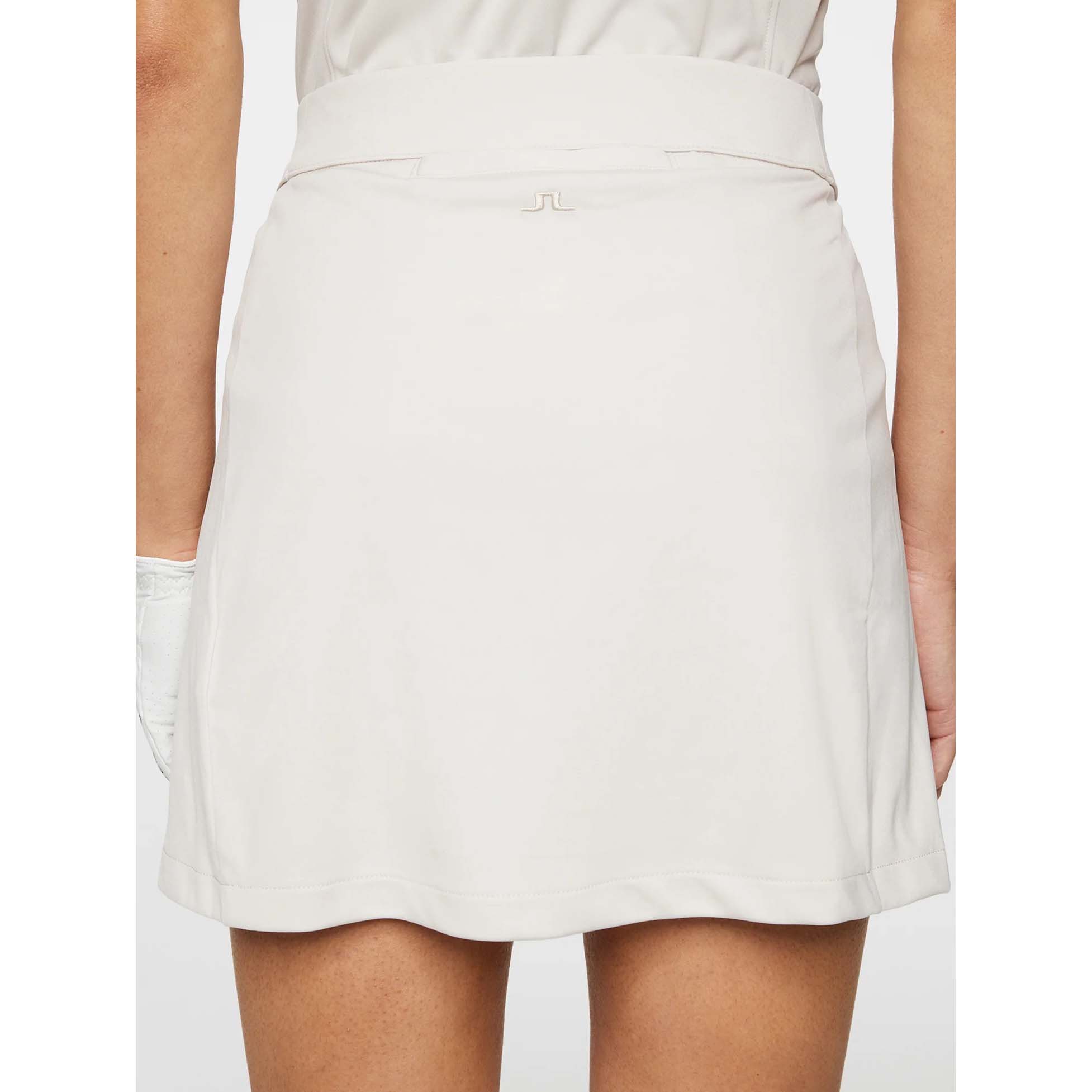 J.Lindeberg Women's Amelie Mid Golf Skirt - Moonbeam
