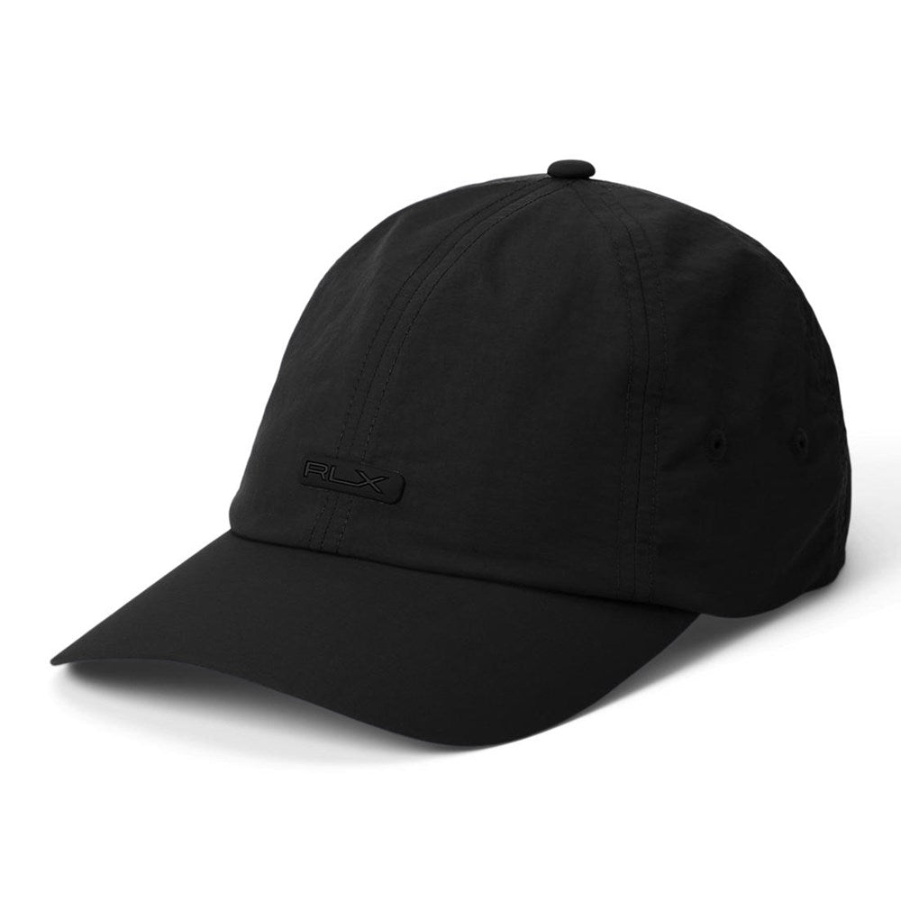 RLX Ralph Lauren Quick Dry Golf Cap -  Black