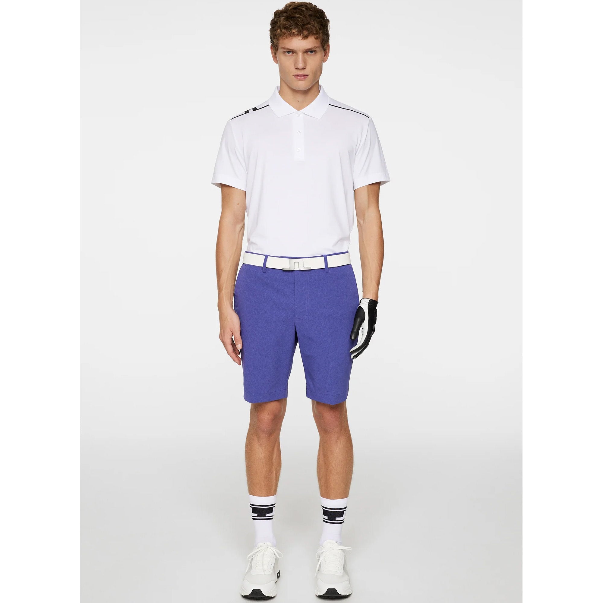 J.Lindeberg Lionel Polo Golf Shirt - White