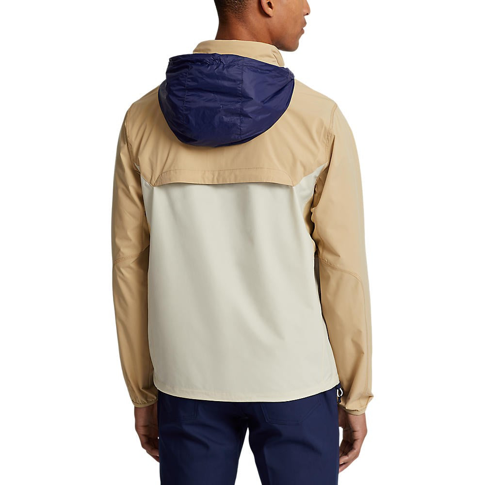 RLX Ralph Lauren Par Water-Resistance Windbreaker Jacket - Classic Khaki