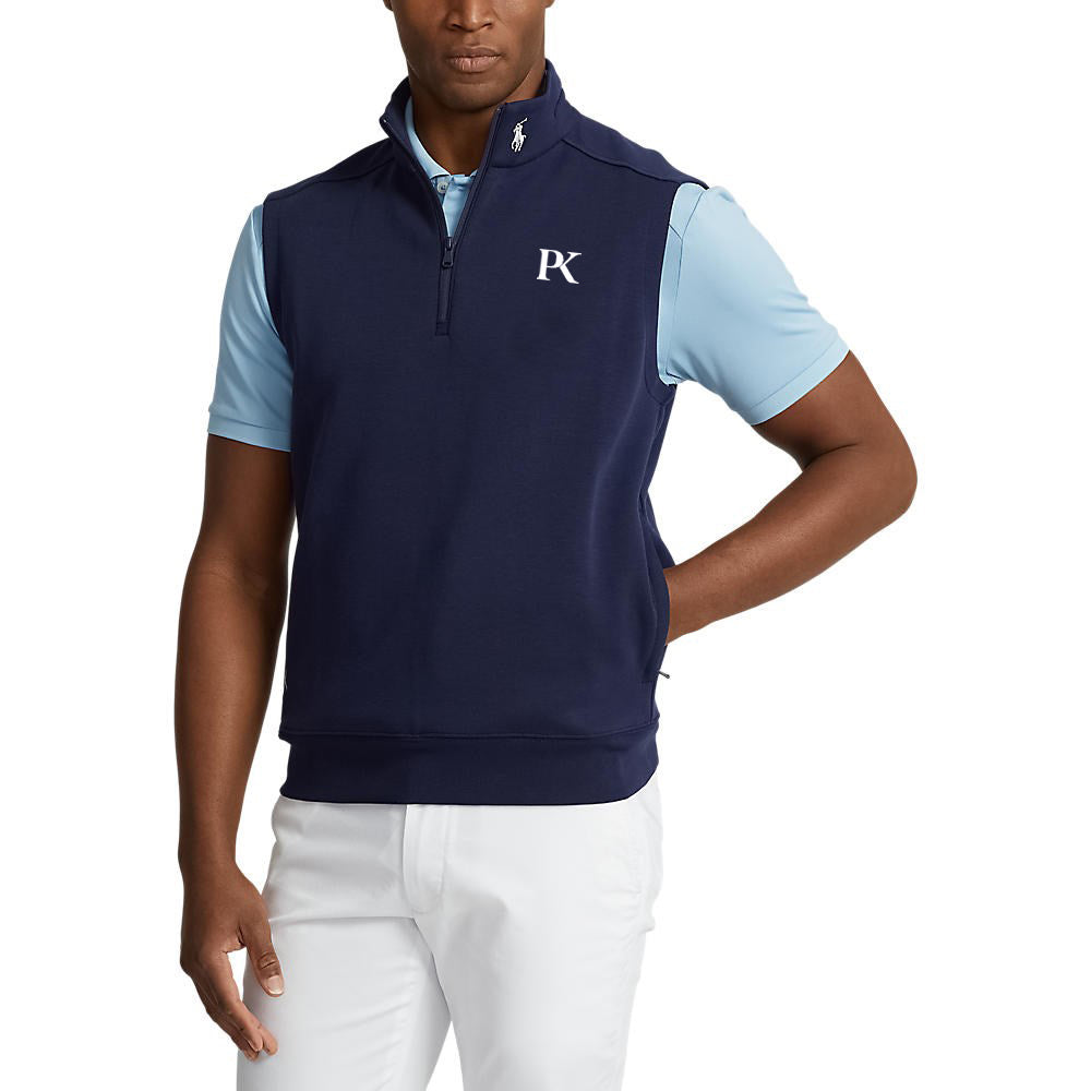 RLX Ralph Lauren Half Zip Vest - French Navy