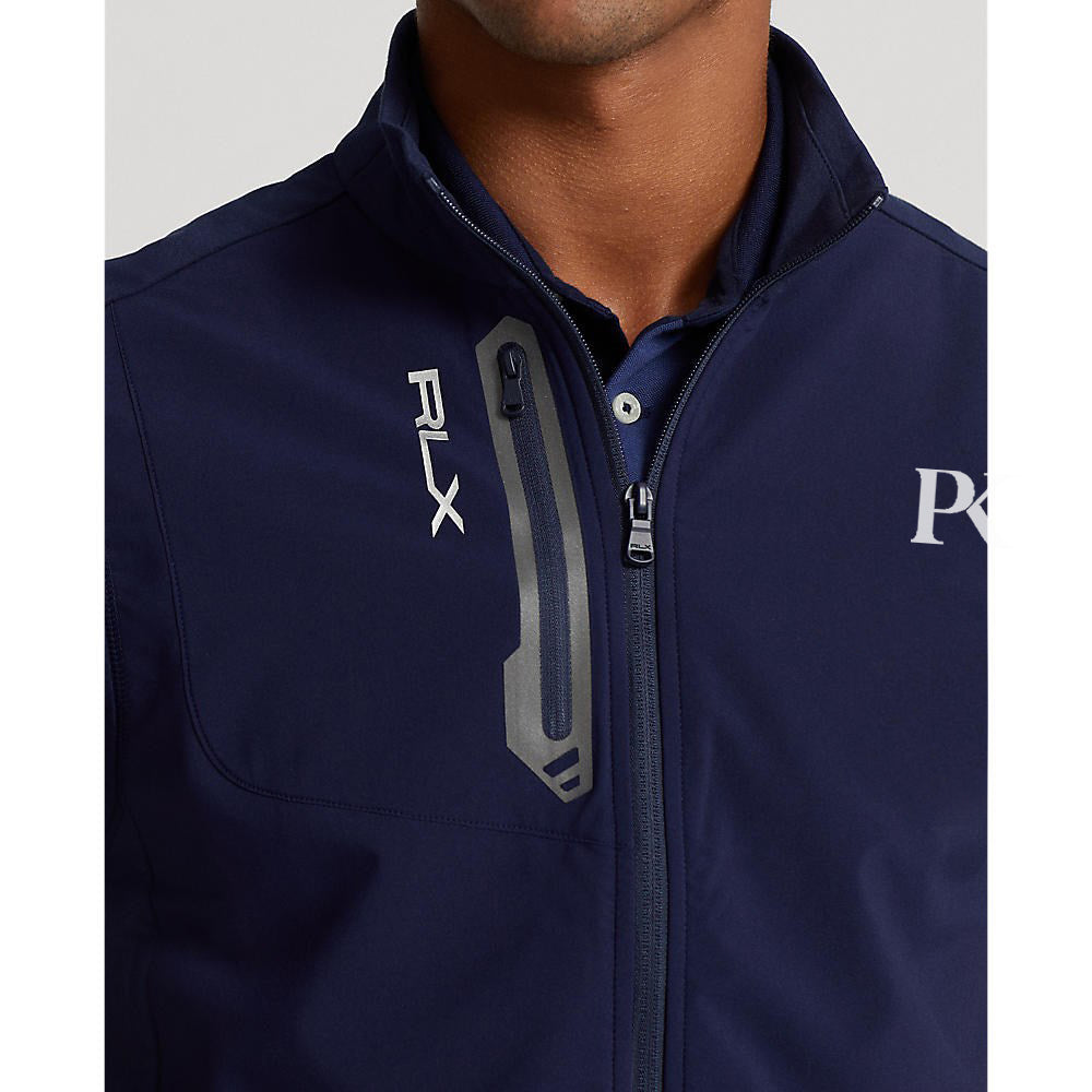 RLX Ralph Lauren Paneled Stretch Terry Vest - French Navy