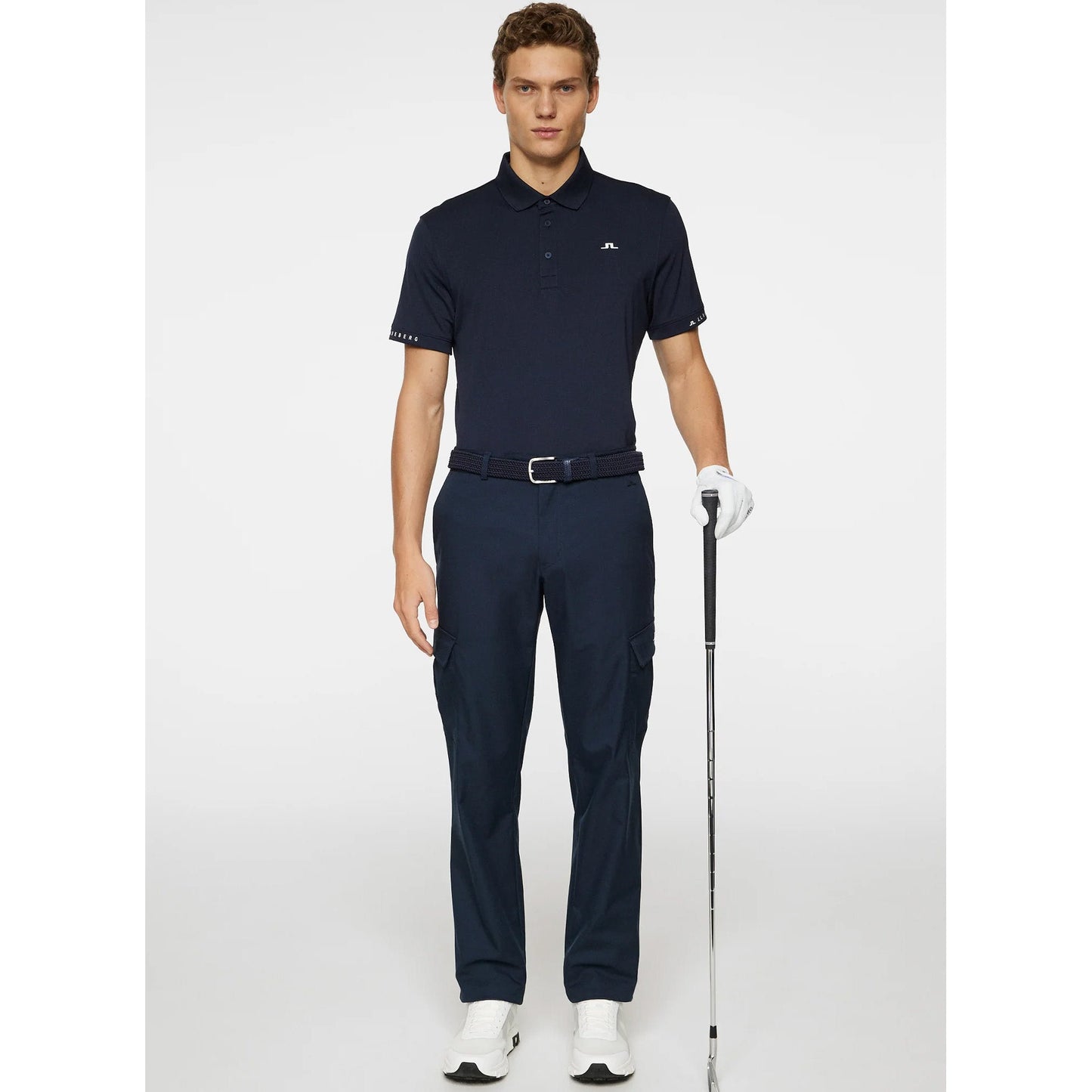 J.Lindeberg Guy Polo Golf Shirt - JL Navy