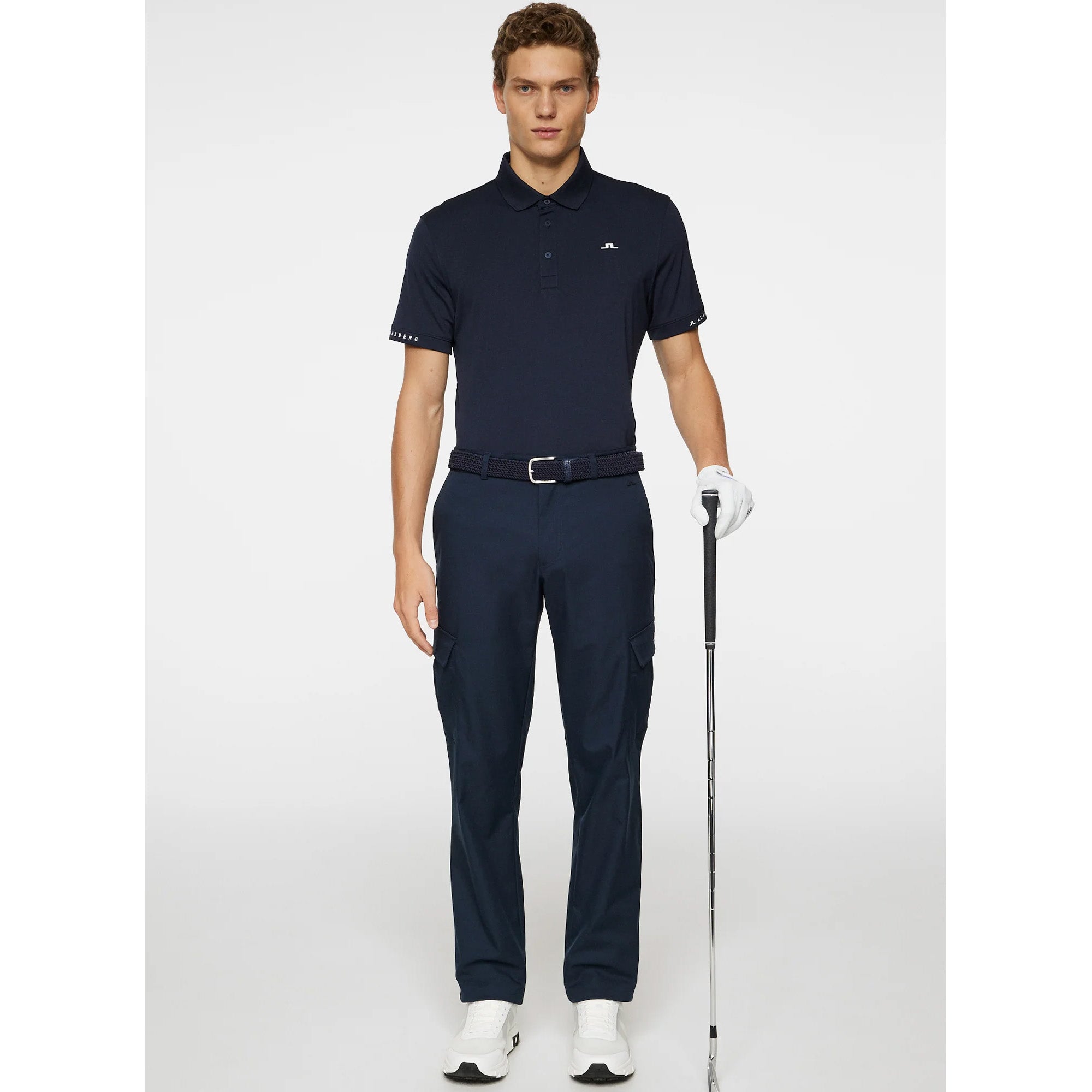J.Lindeberg Guy Polo Golf Shirt - JL Navy
