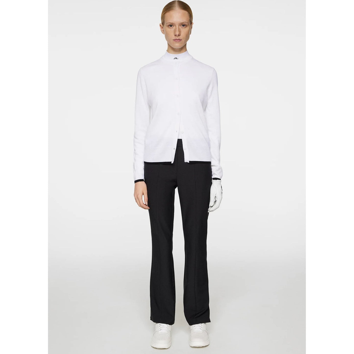 J.Lindeberg Women's Joanna Knitted Cardigan - White