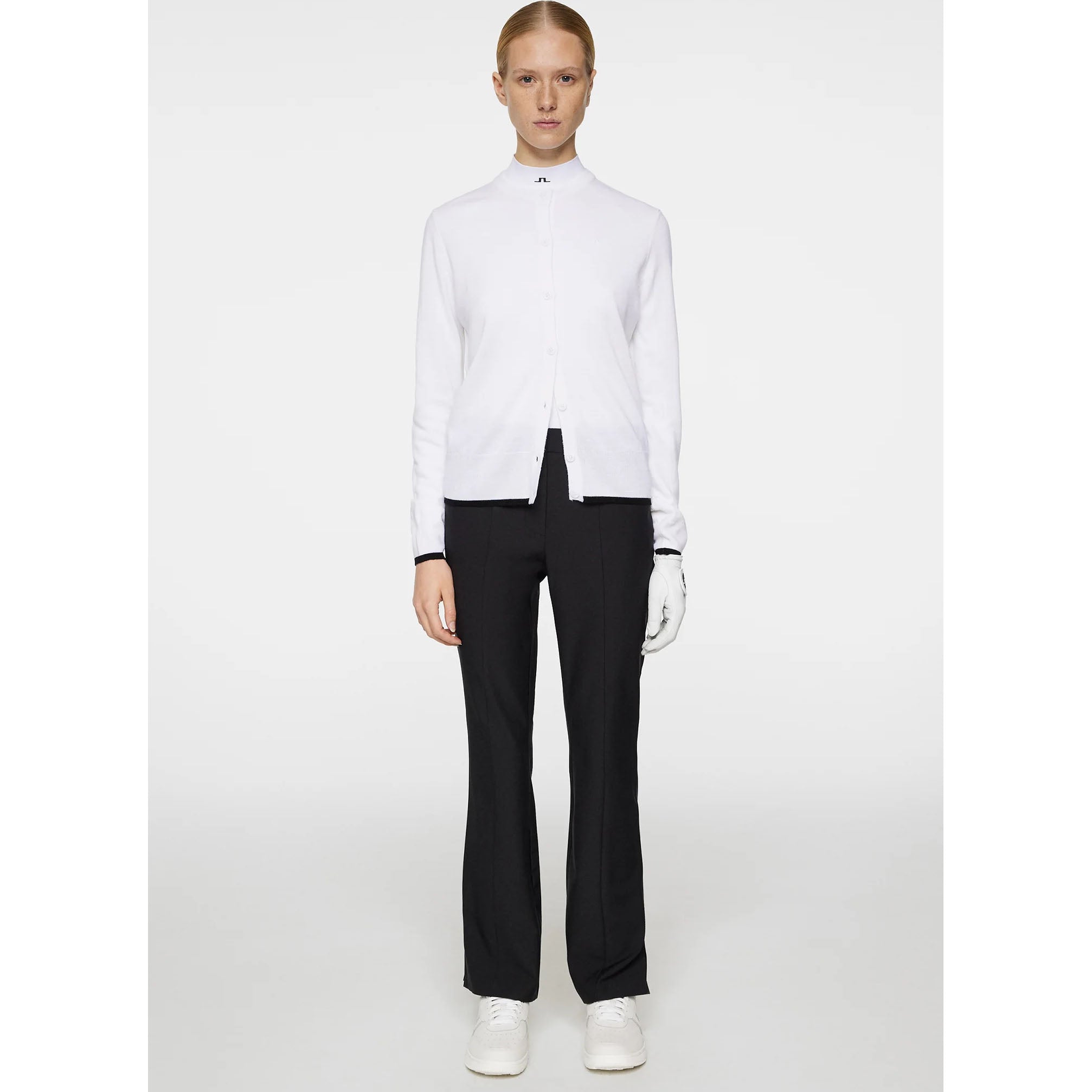 J.Lindeberg Women's Joanna Knitted Cardigan - White