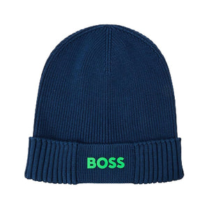 BOSS Asic Cotton Golf Beanie - Teal