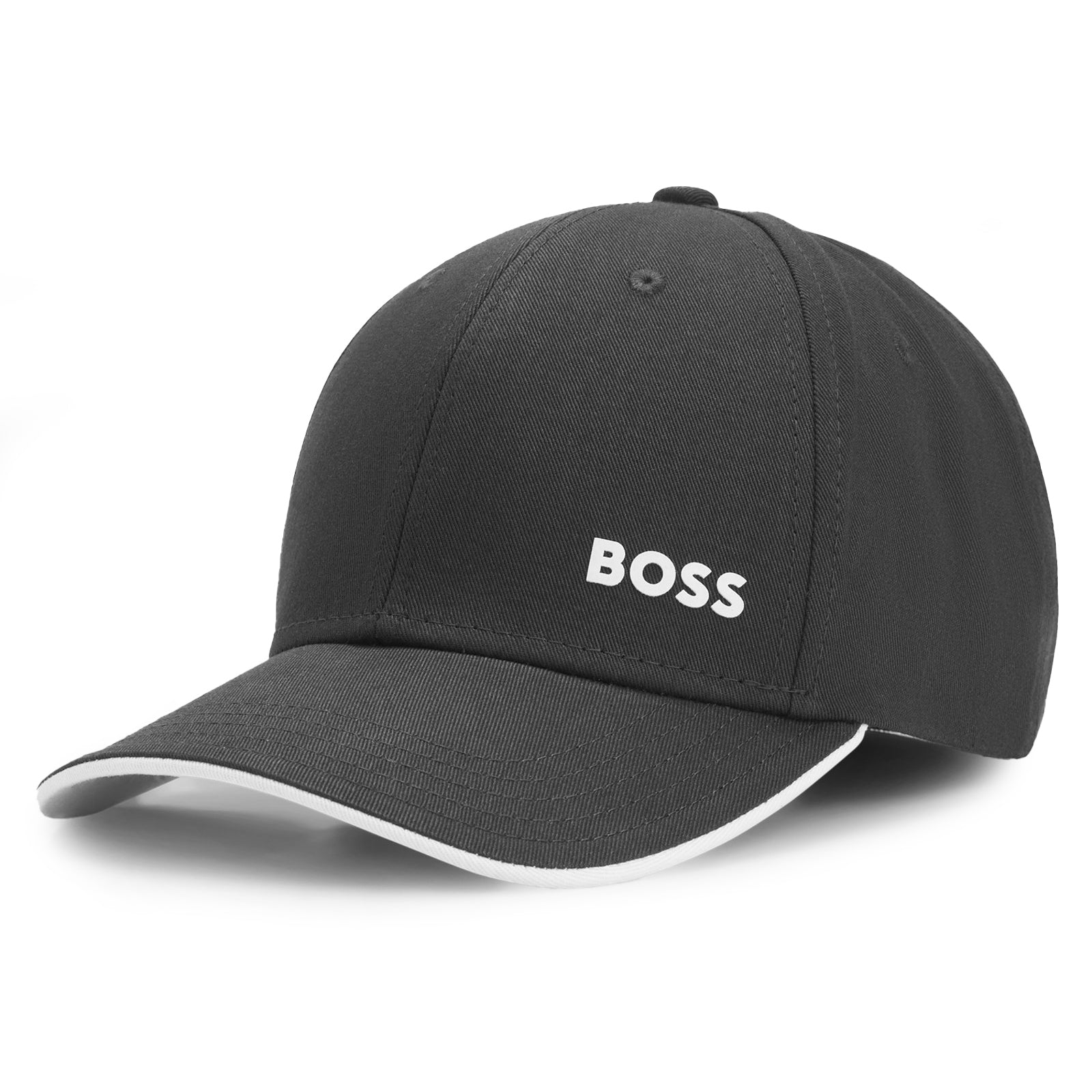 BOSS Cotton-Twill Bold Golf Cap - Black