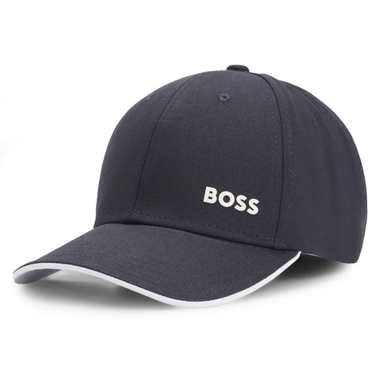 BOSS Cotton-Twill Bold Golf Cap - Dark Blue