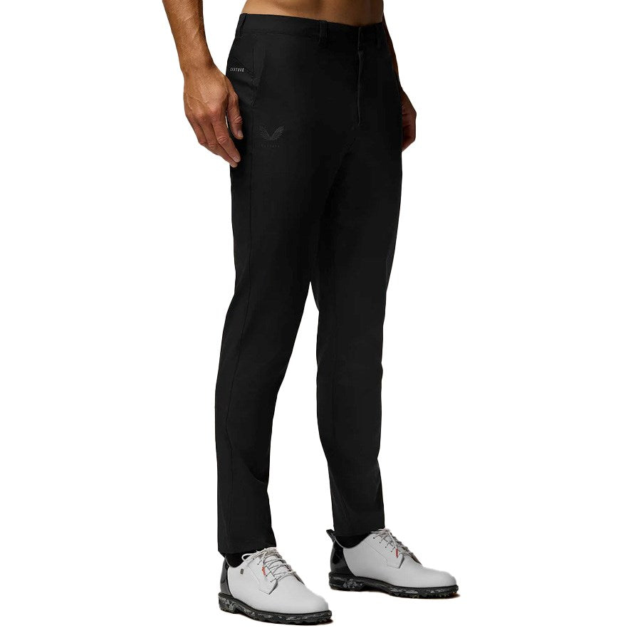 Castore Lightweight Club Golf Pants - Black/Mid Grey
