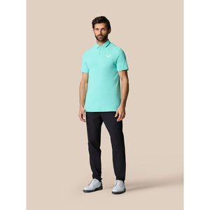 Castore Club Classic Polo Golf Shirt - Light Aqua