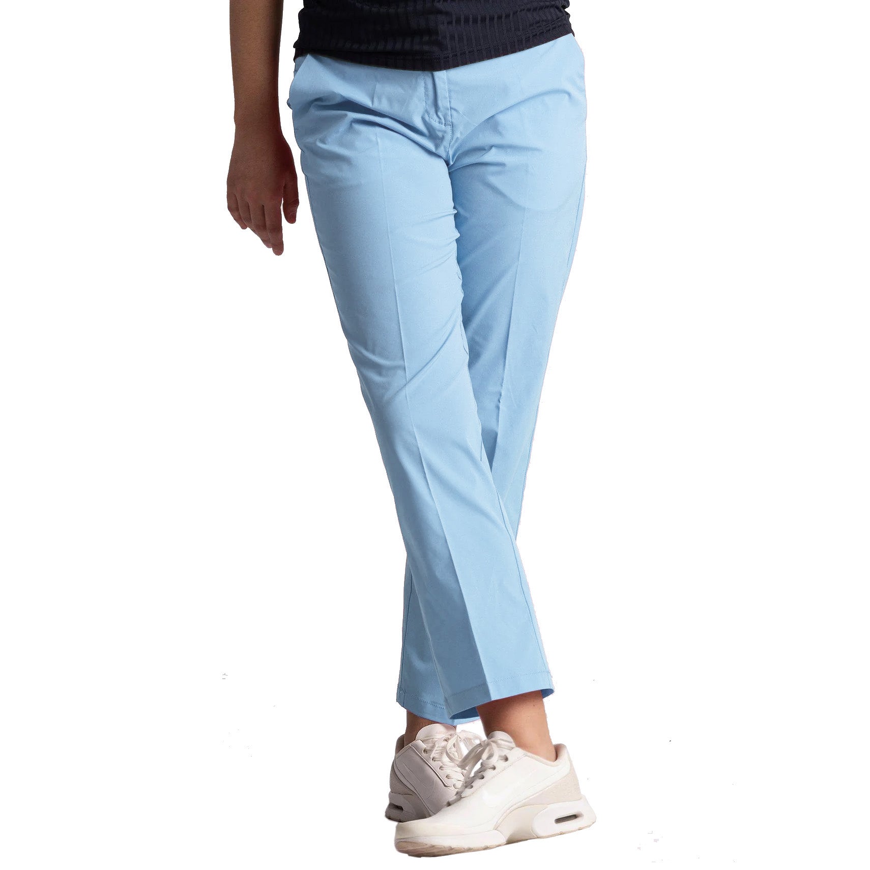 Cross Women's Lux Chino Golf Pants - Chambray Blue