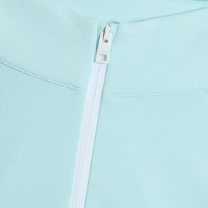 G/Fore Brushed Back Tech Golf Quarter Zip - Daybreak
