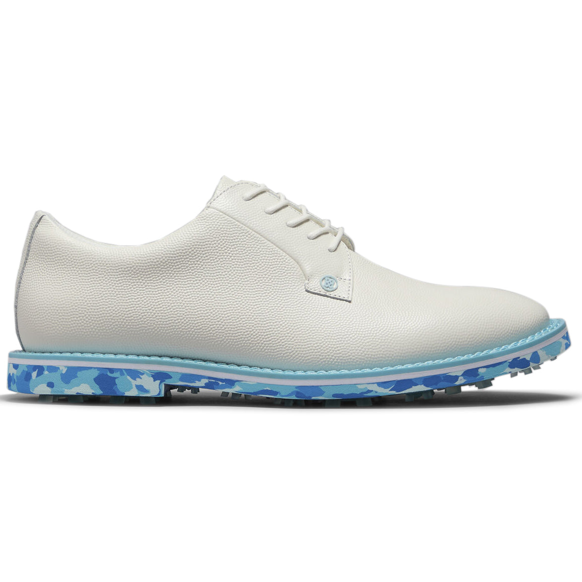 G/Fore Gallivanter Camo Sole Leather Golf Shoes - Snow/Mosaic