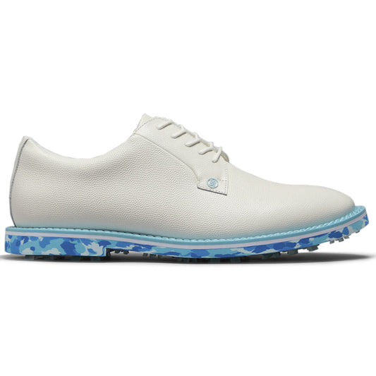 G/Fore Gallivanter Camo Sole Leather Golf Shoes - Snow/Mosaic