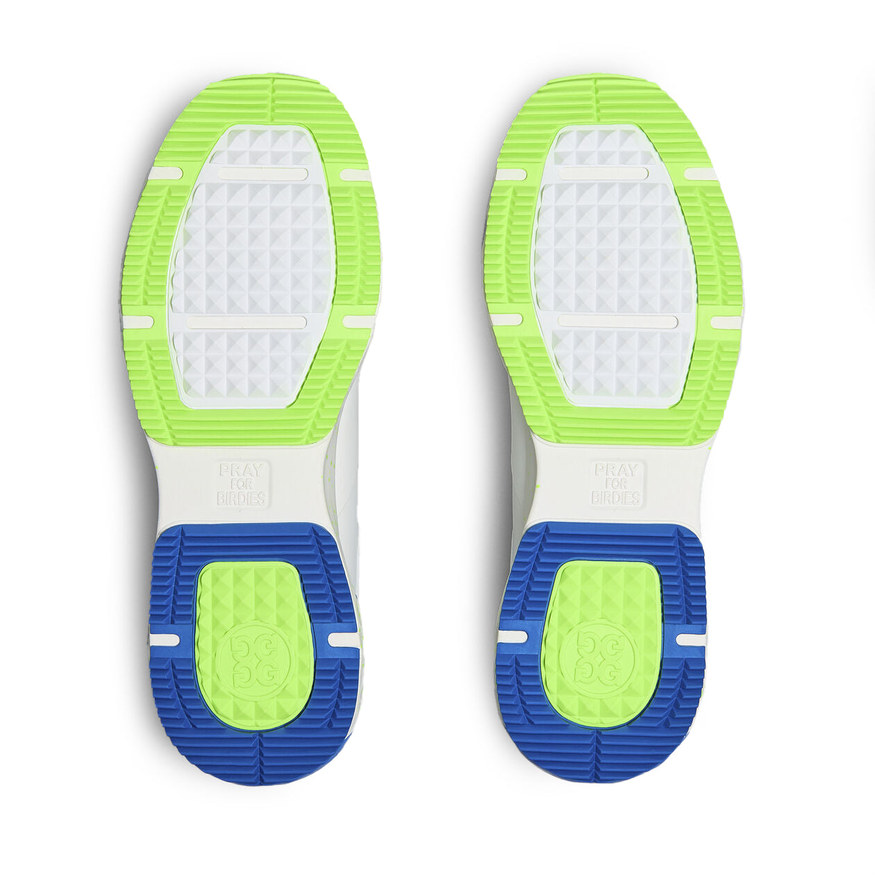 G/Fore MG4+ Golf Shoes - Snow/Acid Lime
