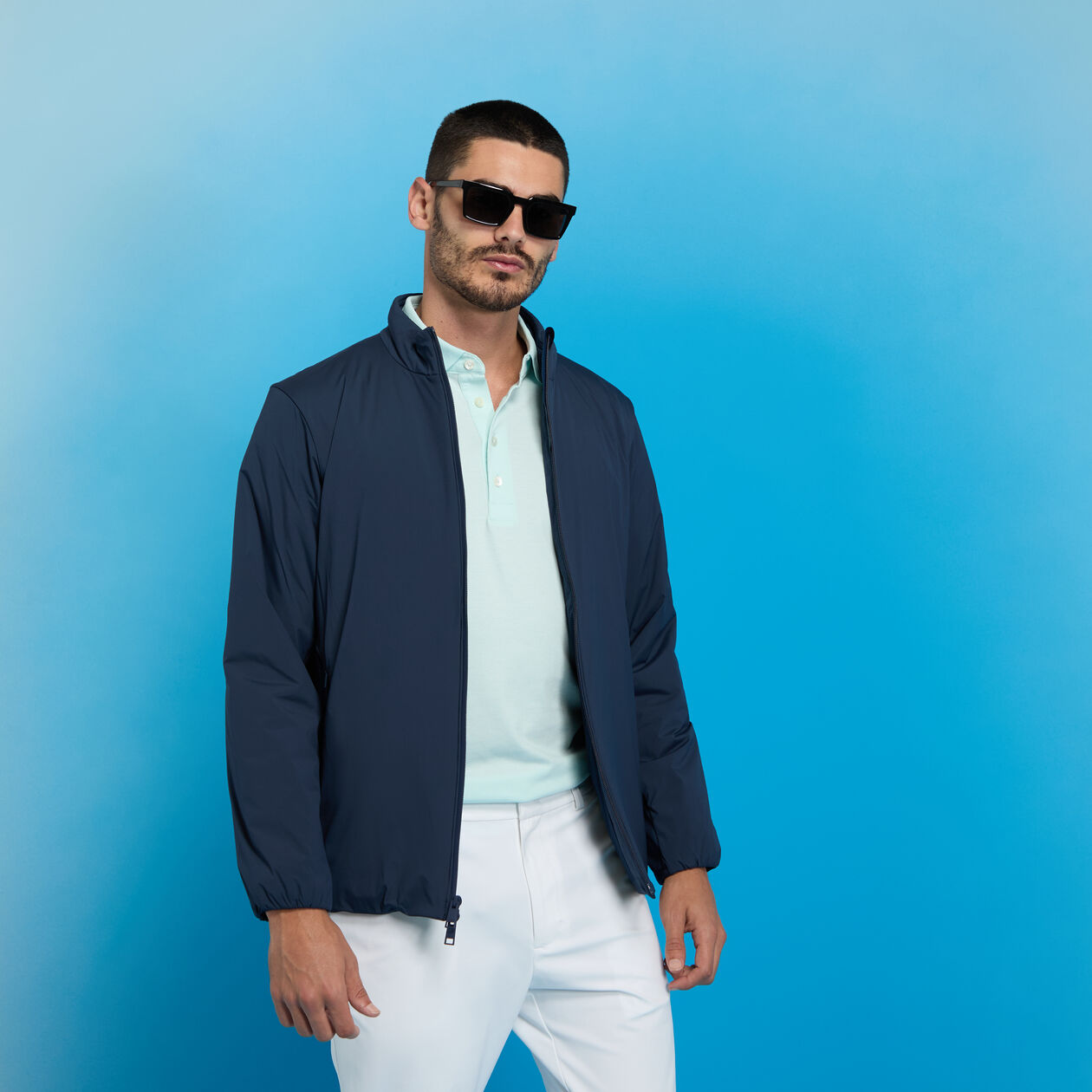 G/Fore Maverick Hybrid Stretch Golf Jacket - Twilight